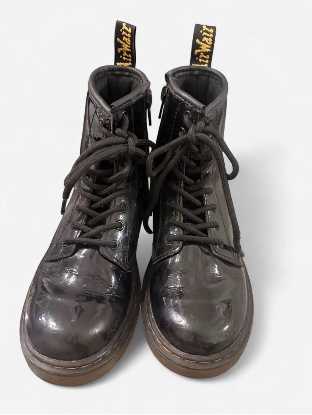 Dr. Martens glossy patent